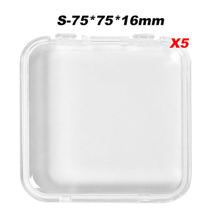 Transparent Acrylic Anime Badge Protection Storage Box