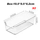 Transparent Acrylic Anime Badge Protection Storage Box