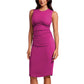 Sleeveless Stretchy Slim Pleated Tank Dress