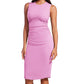 Sleeveless Stretchy Slim Pleated Tank Dress