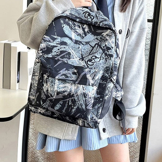 Stylish Printed Large Capacity Backpack