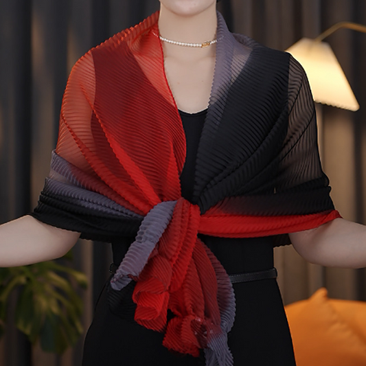 Women's Comfortable Gradient Color Shawl