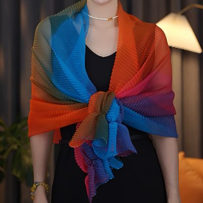 Women's Comfortable Gradient Color Shawl