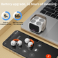 Bluetooth Ear Clip Headset with Digital Display