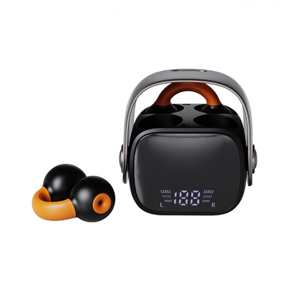 Bluetooth Ear Clip Headset with Digital Display