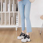 Women's Fashion Cutout High Top Sneakers