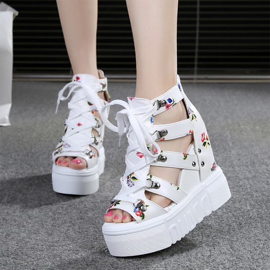 Women's Elegant Cut-Out Sandals