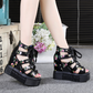 Women's Elegant Cut-Out Sandals