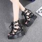 Women's Elegant Cut-Out Sandals