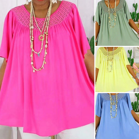 Women’s Casual Loose Short-Sleeve Top