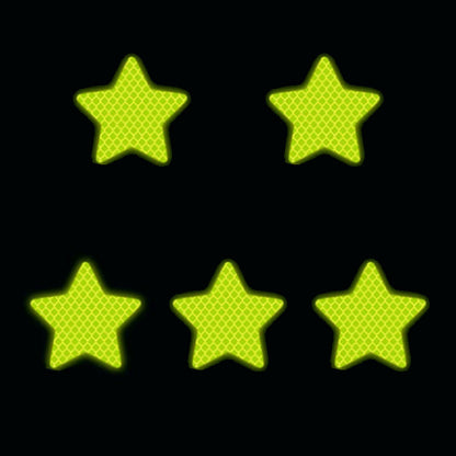 Car Star Reflective Stickers