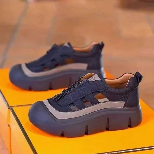 Women's Breathable Cut-Out Closed-Toe Shoes