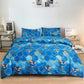 Geometric Gold Leaf Duvet Cover and Pillowcase