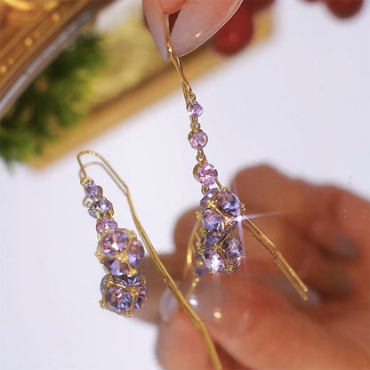 Elegant Shiny Long Threader Earrings