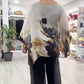 Women's Casual Printed Round Neck Top