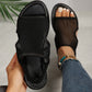 Flat Breathable Mesh Sandals for Beach Wear