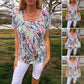 Printed Loose Fit Short Sleeve Casual T-Shirt