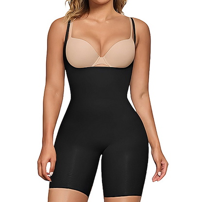 Sleeveless Tummy Control Shapewear Bodysuit