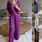 ⏳Limited-time 50% off⏰Loose Satin Women's Top & Pants Set👚👖