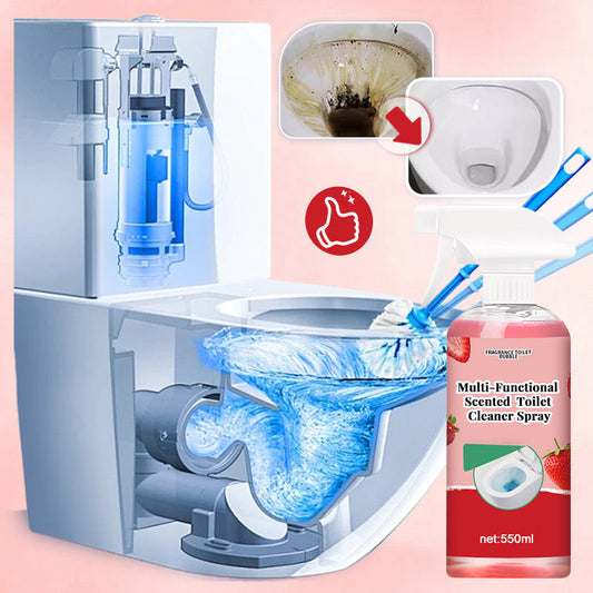 Multi-Functional Scented Toilet Cleaner Spray
