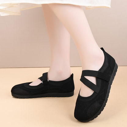 Ballet Style Breathable Mesh Flat Shoes