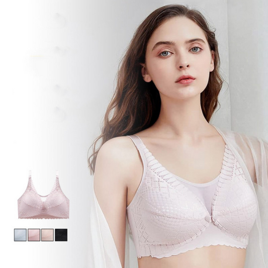 Women's Supportive Front-Clip Nursing Bra