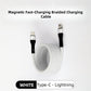 Multi-Compatibility Magnetic Fast-Charging Braided Charging Cable