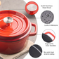 Deep Nonstick Stockpot with Ceramic Coating