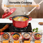 Deep Nonstick Stockpot with Ceramic Coating