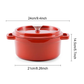 Deep Nonstick Stockpot with Ceramic Coating