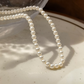 Retro Elegant Imitation Pearl Necklace