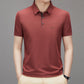 Men’s Breathable Lapel Short Sleeve Shirt