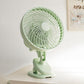 2-Speed Clip-On Rotating Fan with Aroma Box