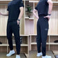 Men's Sports Short Sleeve Top＆ Pants Two-Piece Set