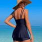 Women's 2-Piece High-Waist Tankini Swimsuit