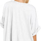 Women's Casual Loose V-Neck Top