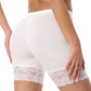 Tight-Fit Lace Trim Safety Shorts
