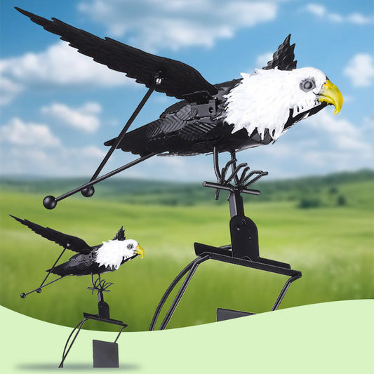 Wind-Powered Eagle-Shape Bird Repeller