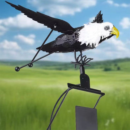 Wind-Powered Eagle-Shape Bird Repeller