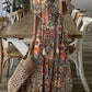 Women's V-Neck Maxi Dress