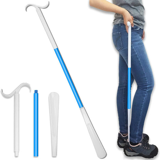 💥Limited time 50% off🔥 Adjustable Long Shoe Horn with Sock Remover for Seniors