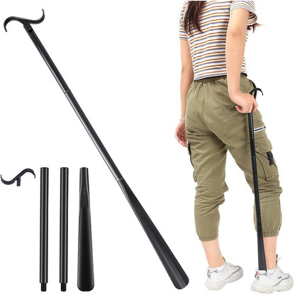 💥Limited time 50% off🔥 Adjustable Long Shoe Horn with Sock Remover for Seniors