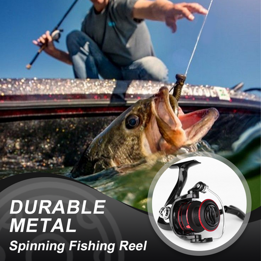Durable Metal Spinning Fishing Reel