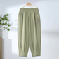 Women's Summer Fashion Breathable Stretch Cuffed Capri Pants