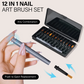 12 PCS Multi-Functional Nail Art Brush Set