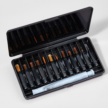 12 PCS Multi-Functional Nail Art Brush Set