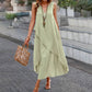 Women's Casual Sleeveless V- Neck Maxi Dresses