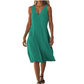 Women's Sleeveless V-Neck Dress