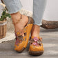 Ethnic Style Thick-Sole Slippers for Women