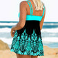 Women’s Double Straps One Piece Swimsuit